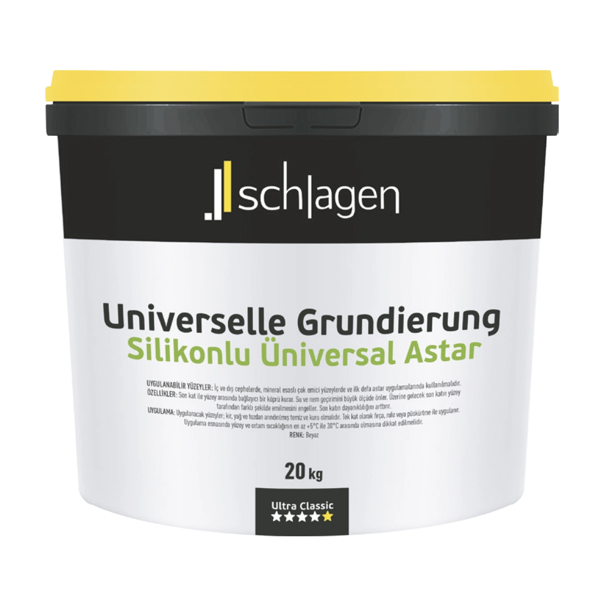 schlagen silionlu üniversal astar